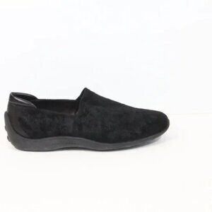 NIB Donald J Pliner Sport Black Suede NAVA 3 Slip On Comfort Loafers Size 6.5 M